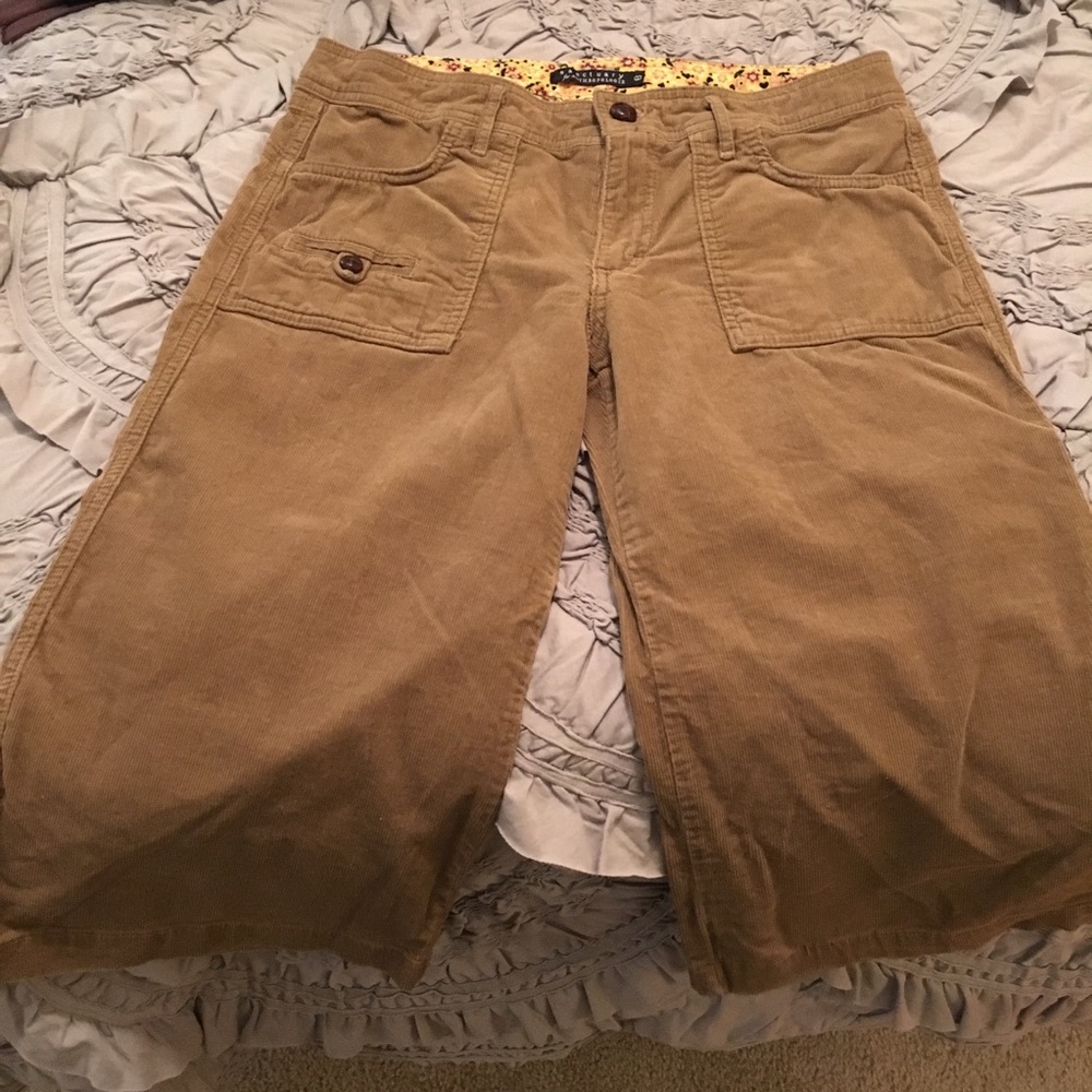 sancutuary for Anthropologie • corduroy capri • 8